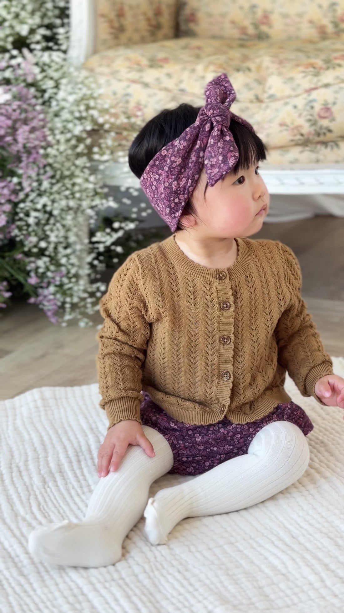 Maxine Knitted Cardigan - Antique Bronze