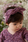 Organic Cotton Headband - Fig Floral