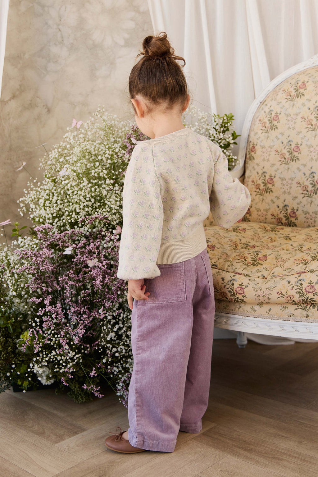 Evie Knitted Cardigan - Vanilla Evie