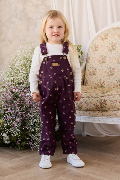Blair Overall - Cherry Fig