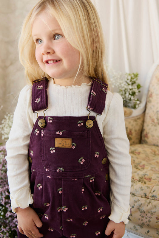 Organic Cotton Pointelle Eliane Top - Parchment