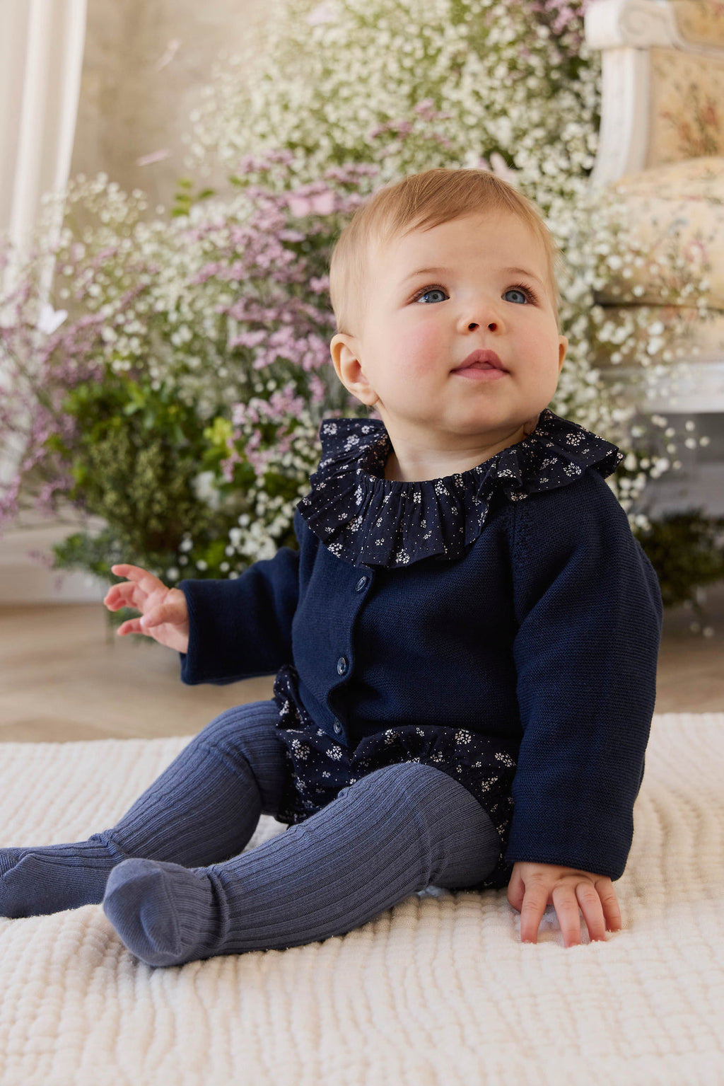 Delaney Knitted Cardigan - Starry Night