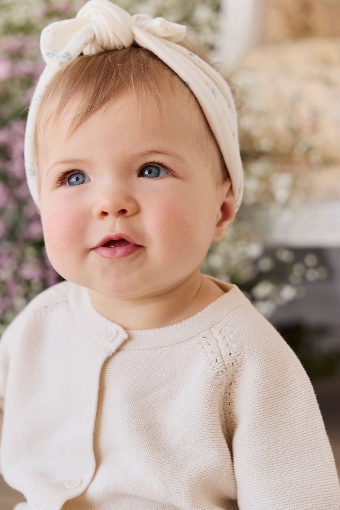 Delaney Knitted Cardigan - Vanilla