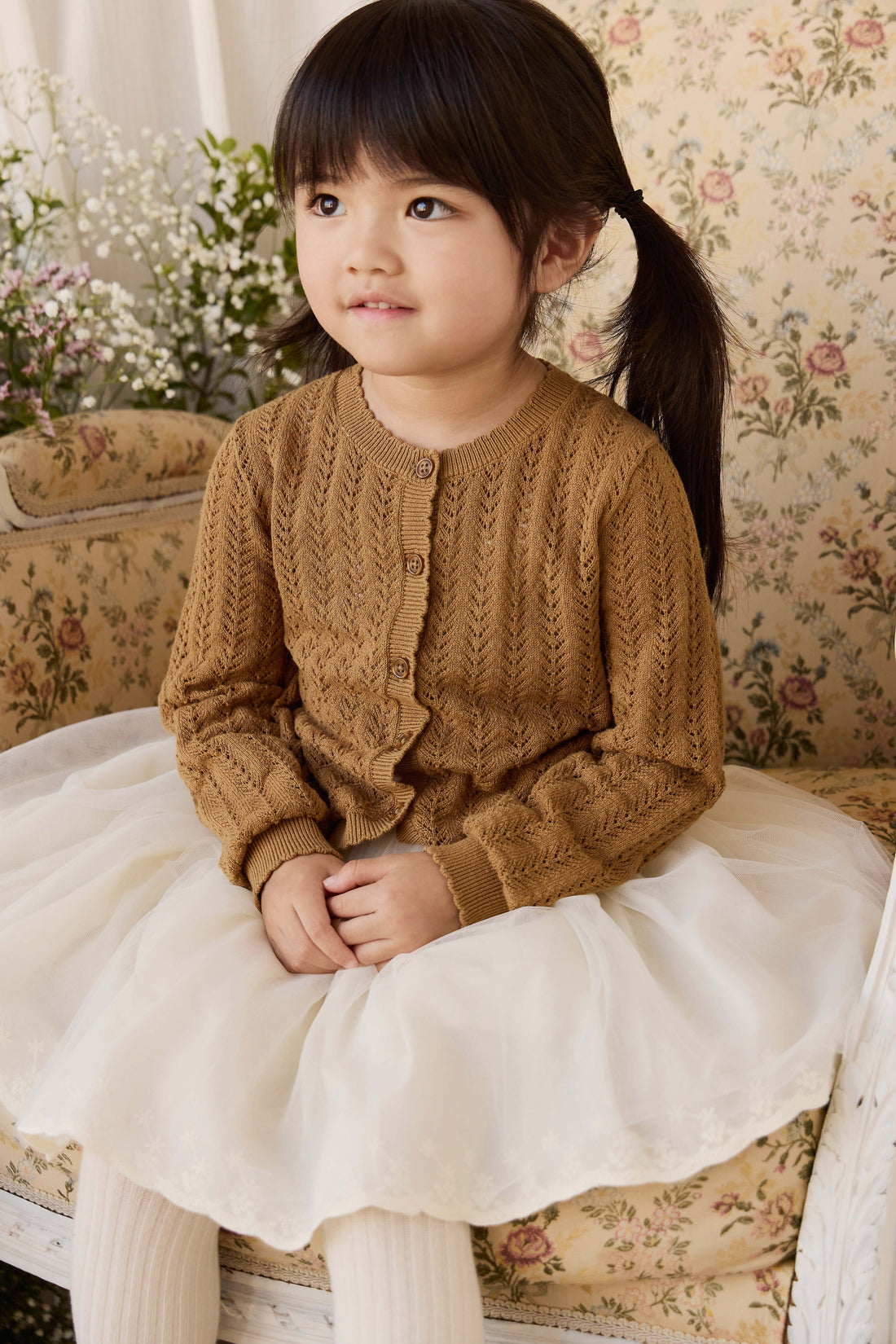 Maxine Knitted Cardigan - Antique Bronze