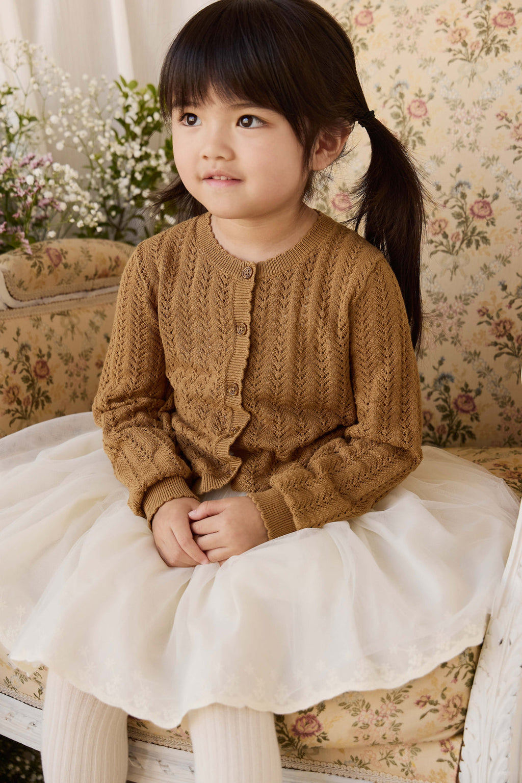 Maxine Knitted Cardigan - Antique Bronze