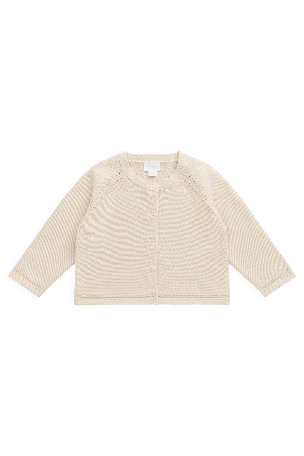 Delaney Knitted Cardigan - Vanilla
