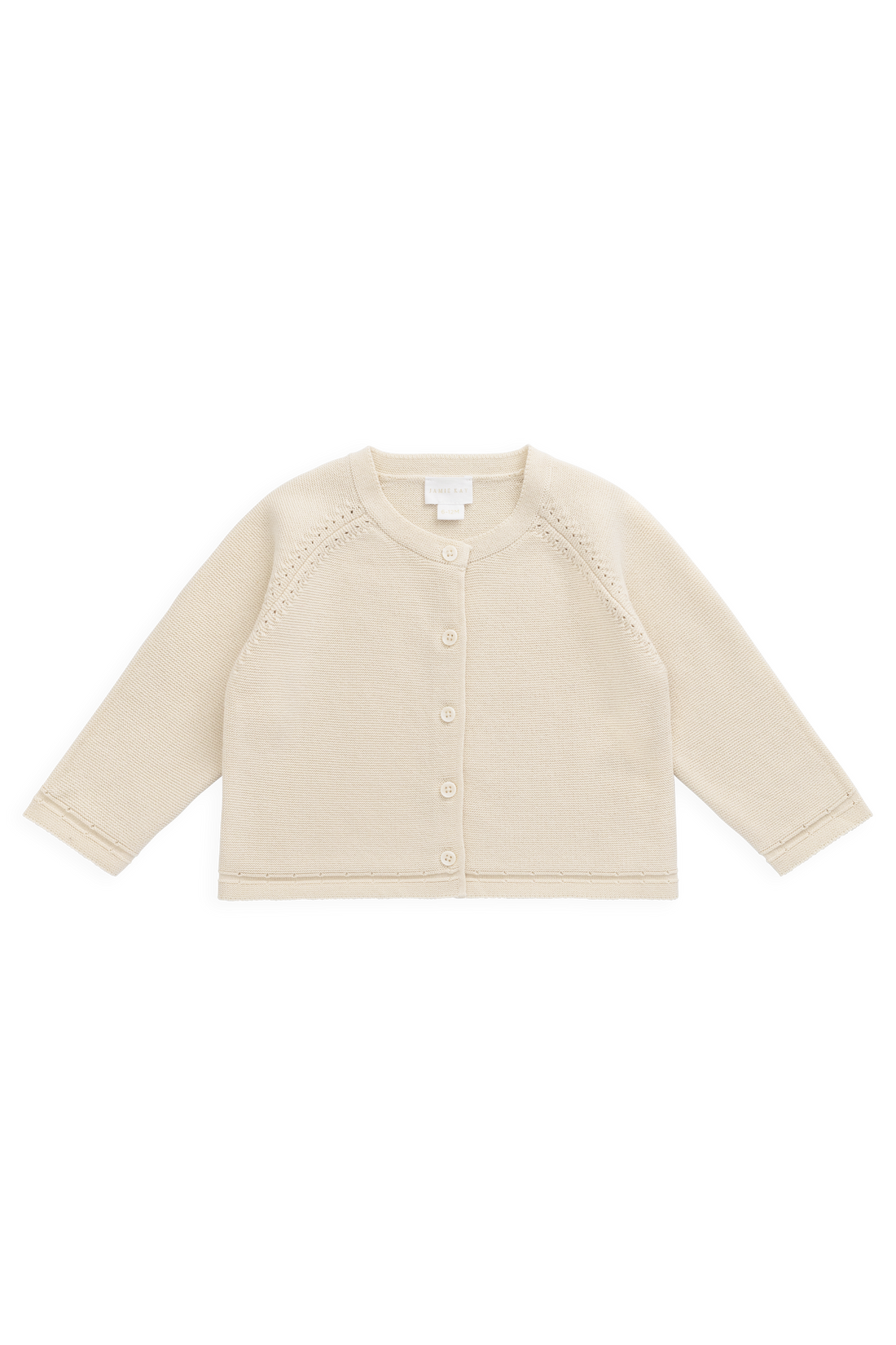 Delaney Knitted Cardigan - Vanilla