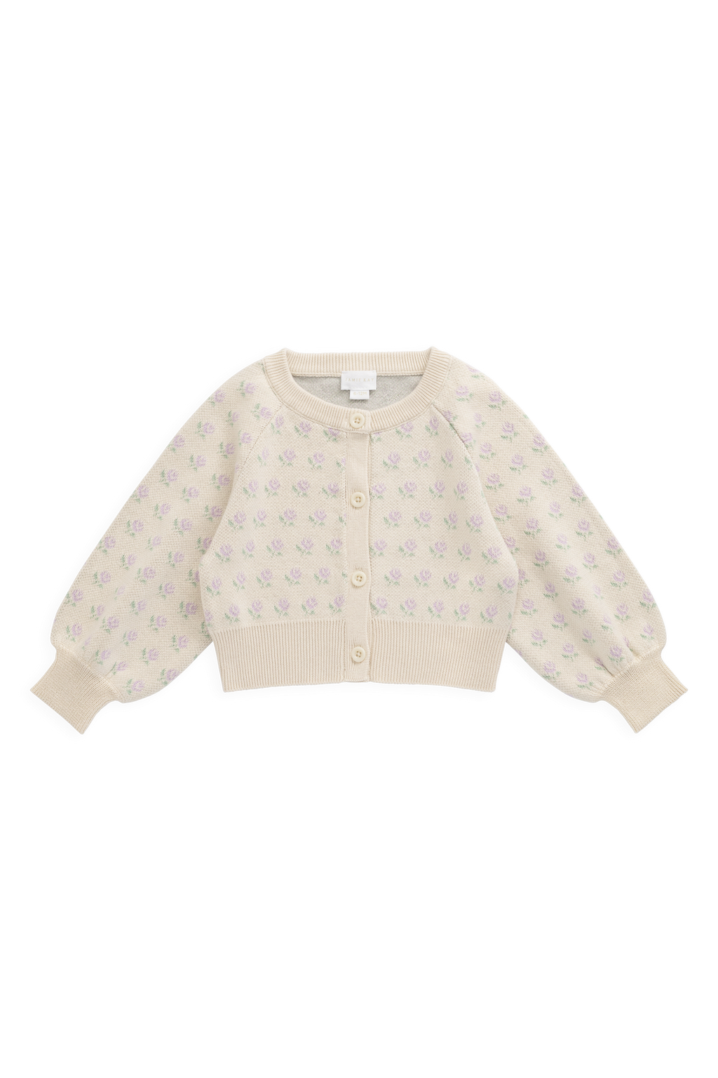 Evie Knitted Cardigan - Vanilla Evie