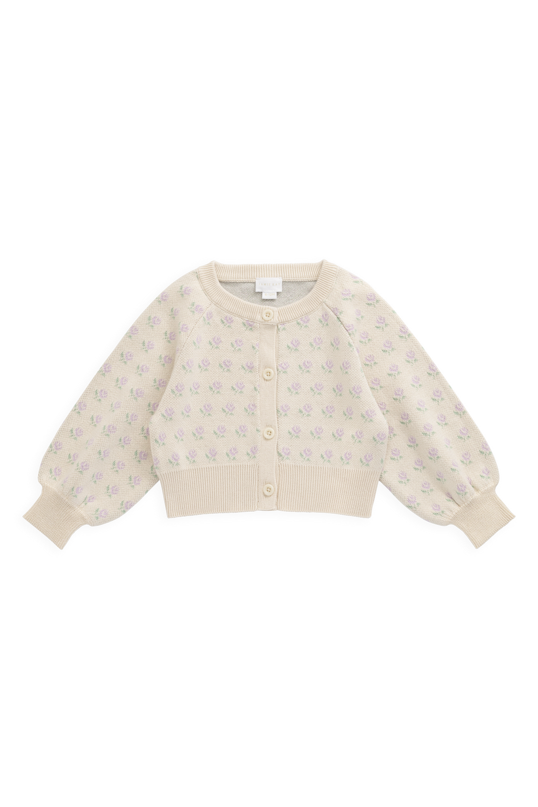 Evie Knitted Cardigan - Vanilla Evie
