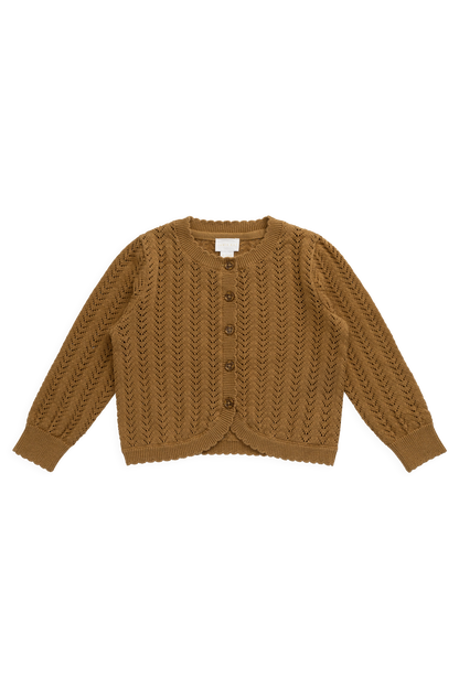 Maxine Knitted Cardigan - Antique Bronze