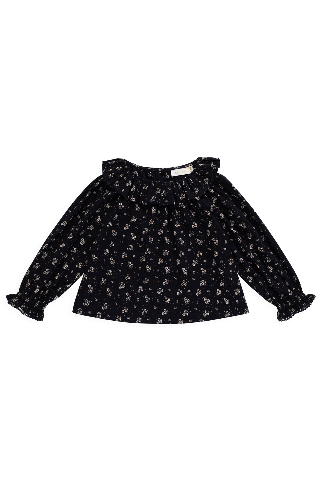 Organic Cotton Dominique Top - Maisie Navy