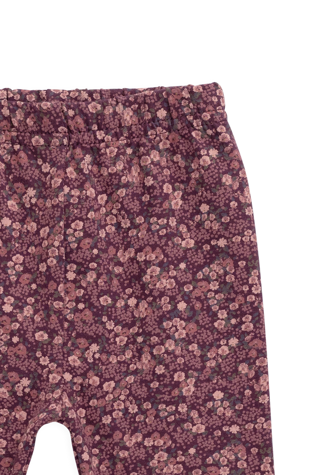 Organic Cotton Everyday Legging - Fig Floral