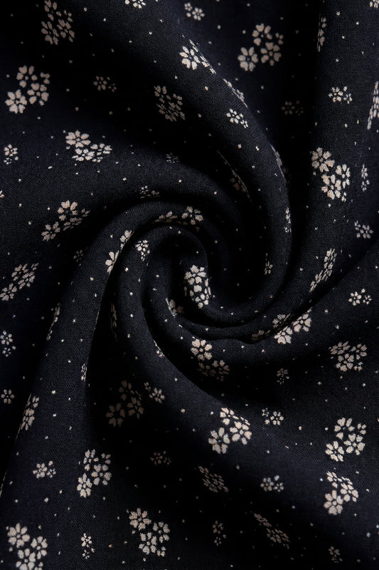 Organic Cotton Christabel Dress - Maisie Navy